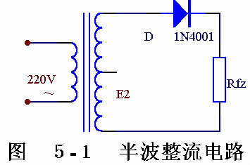 电子电路图,整流二极管的作用,整流电路