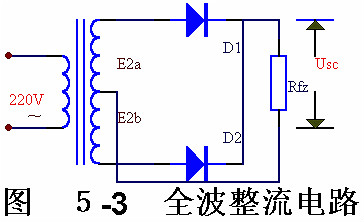 电子电路图,整流二极管的作用,整流电路