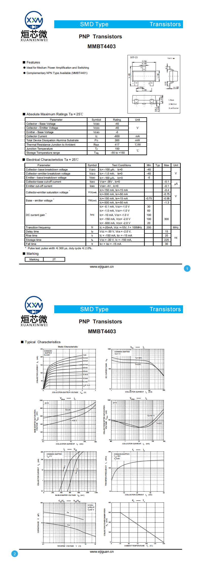MMBT4403三极管